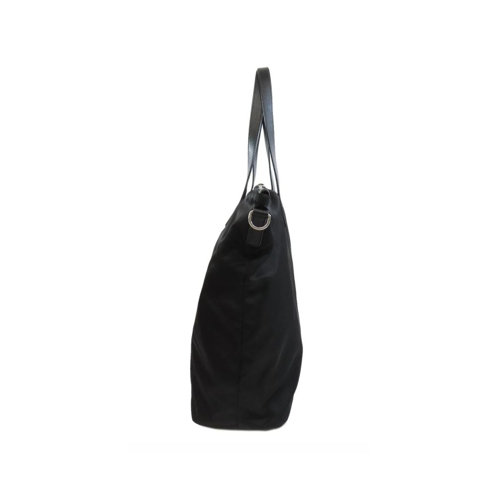 Prada Black Nylon Tote Bag