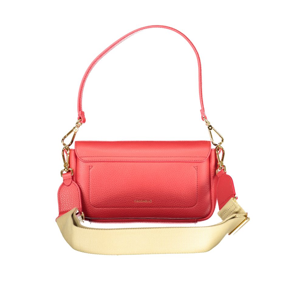 Bolsa Feminina Coccinelle Rosso de Couro