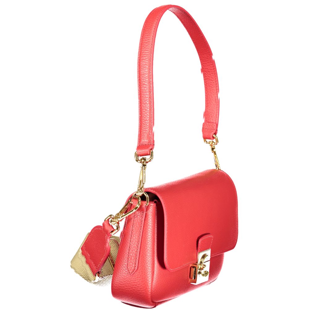Bolsa Feminina Coccinelle Rosso de Couro