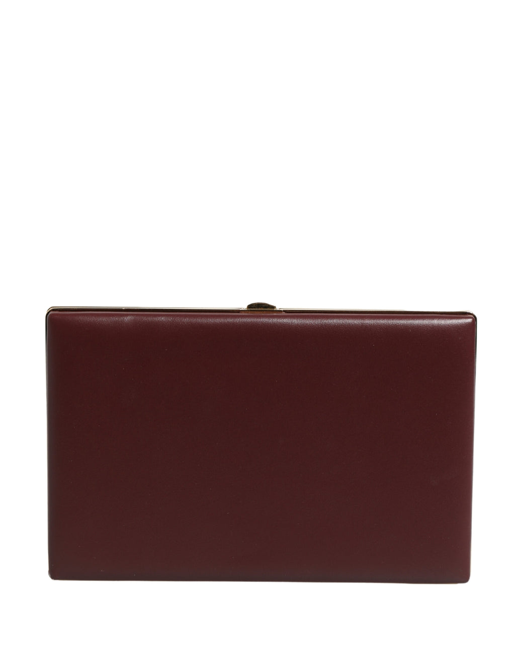 Dolce & Gabbana Bolsa de Mão Feminina de Couro de Vitelo Marrom para Noite