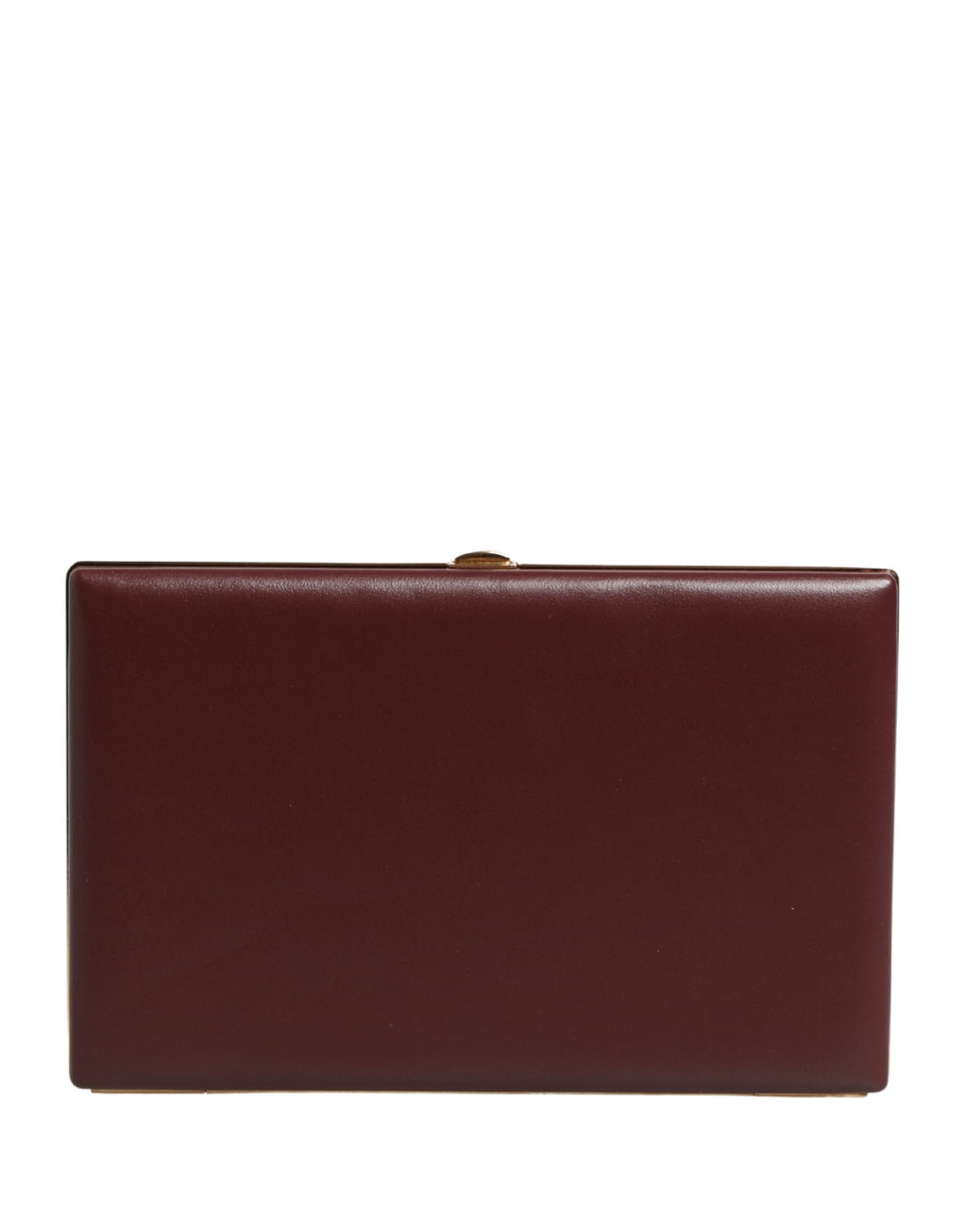Dolce & Gabbana Bolsa de Mão Feminina de Couro de Vitelo Marrom para Noite