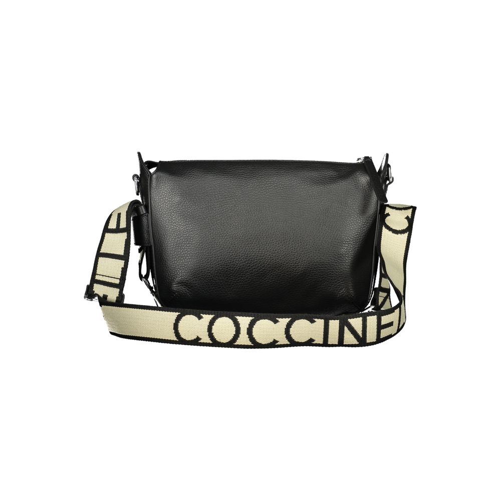 Coccinelle Nero Pelle Women Shoulder Bag