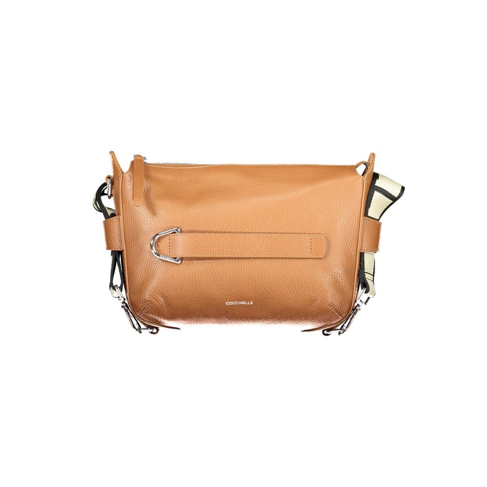 Bolsa Feminina de Couro Marrom Coccinelle