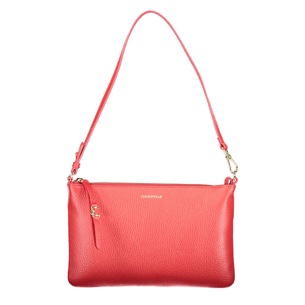 Bolsa de Couro Feminina Coccinelle Rosso