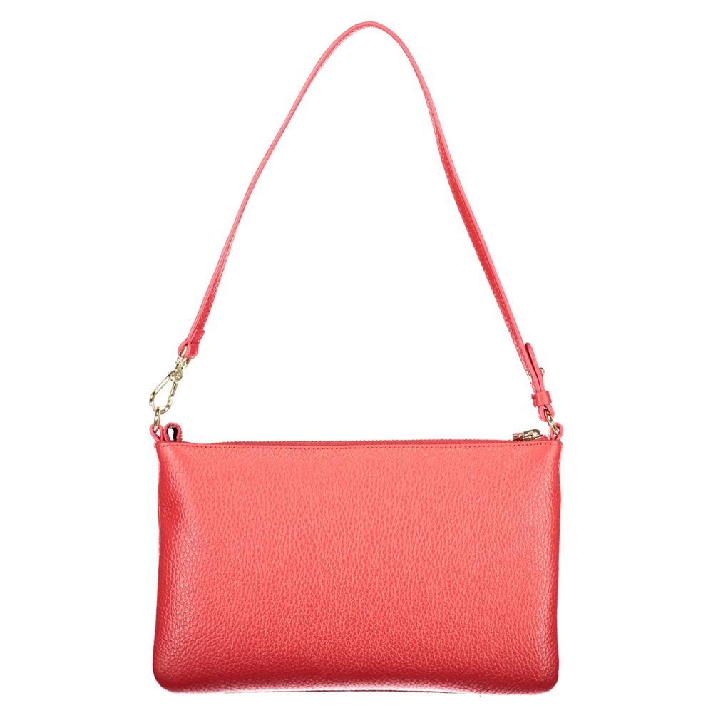 Bolsa de Couro Feminina Coccinelle Rosso