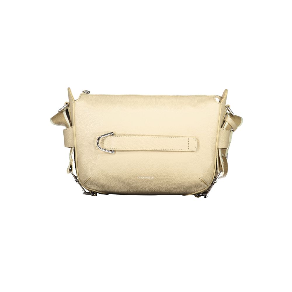 Bolsa Feminina Coccinelle de Couro Bege