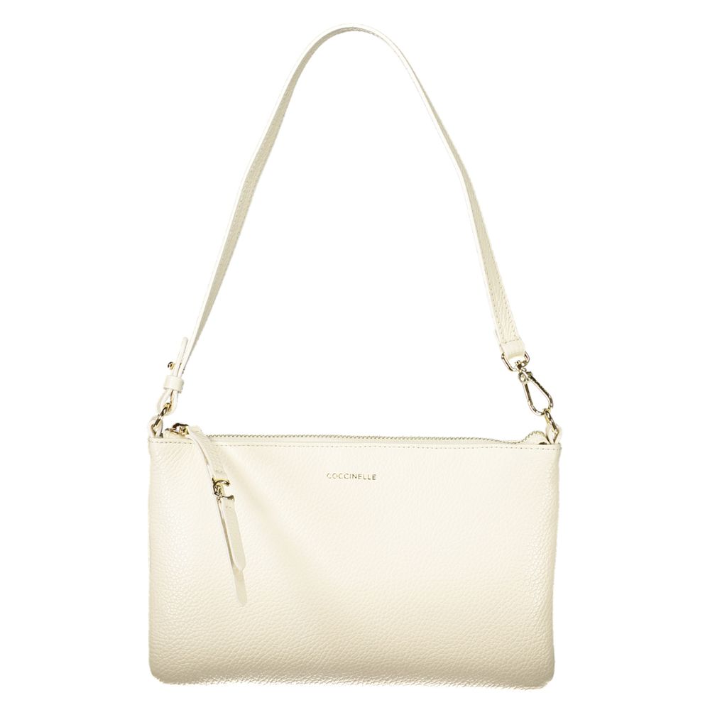 Bolsa Feminina Coccinelle Bianco Pelle