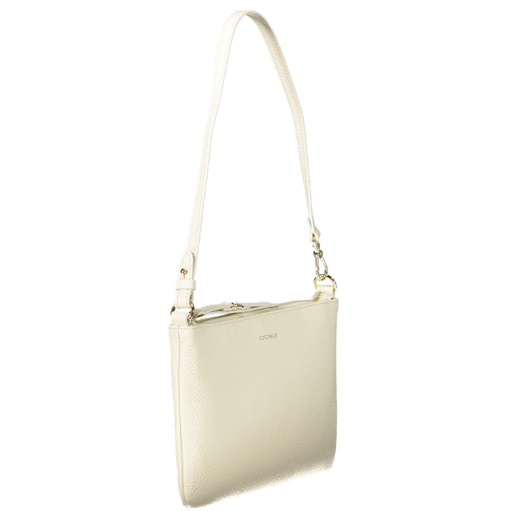 Bolsa Feminina Coccinelle Bianco Pelle