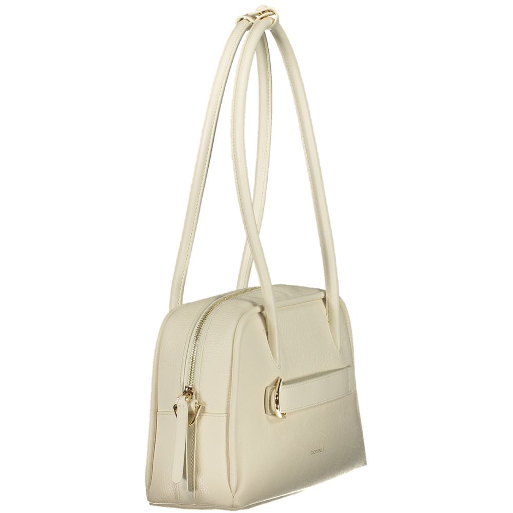 Bolsa Feminina Coccinelle Bianco Pelle