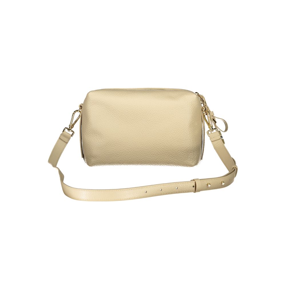 Coccinelle Beige Leather Woman Handbag