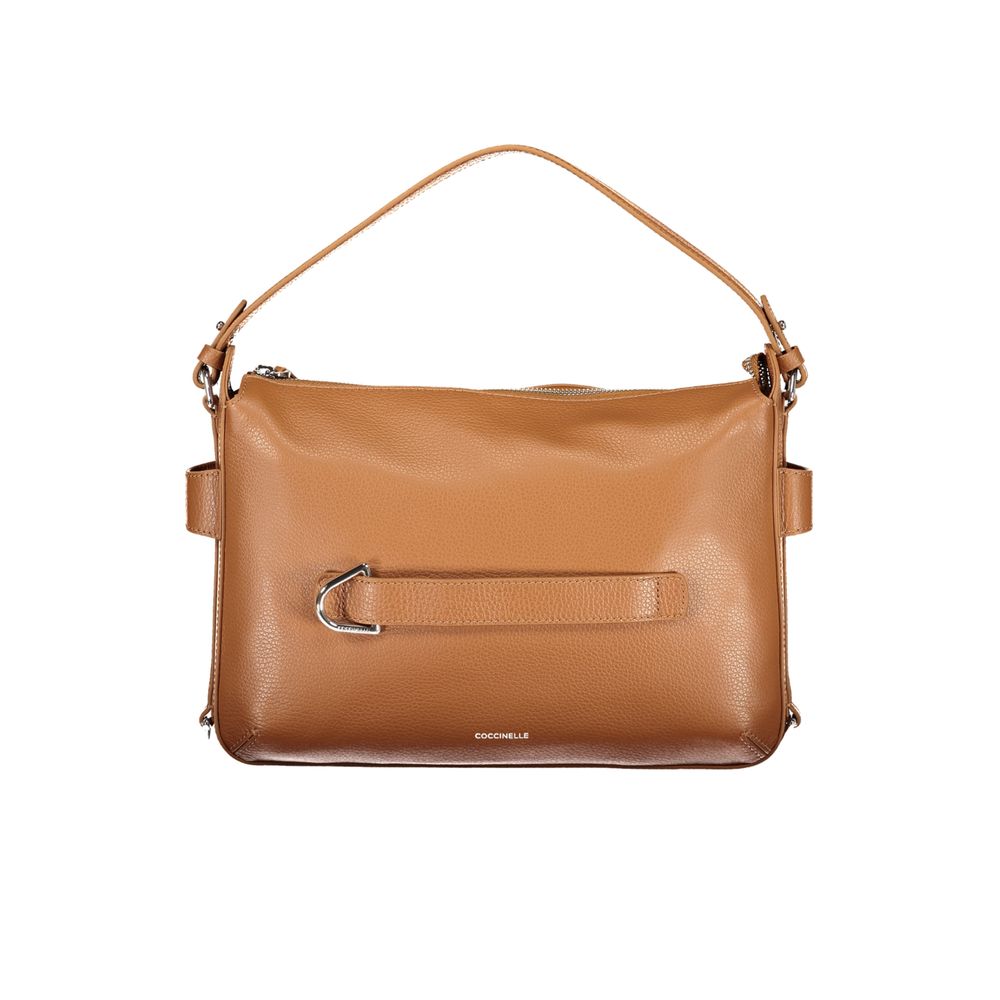 Bolsa Feminina Coccinelle Marrone de Couro