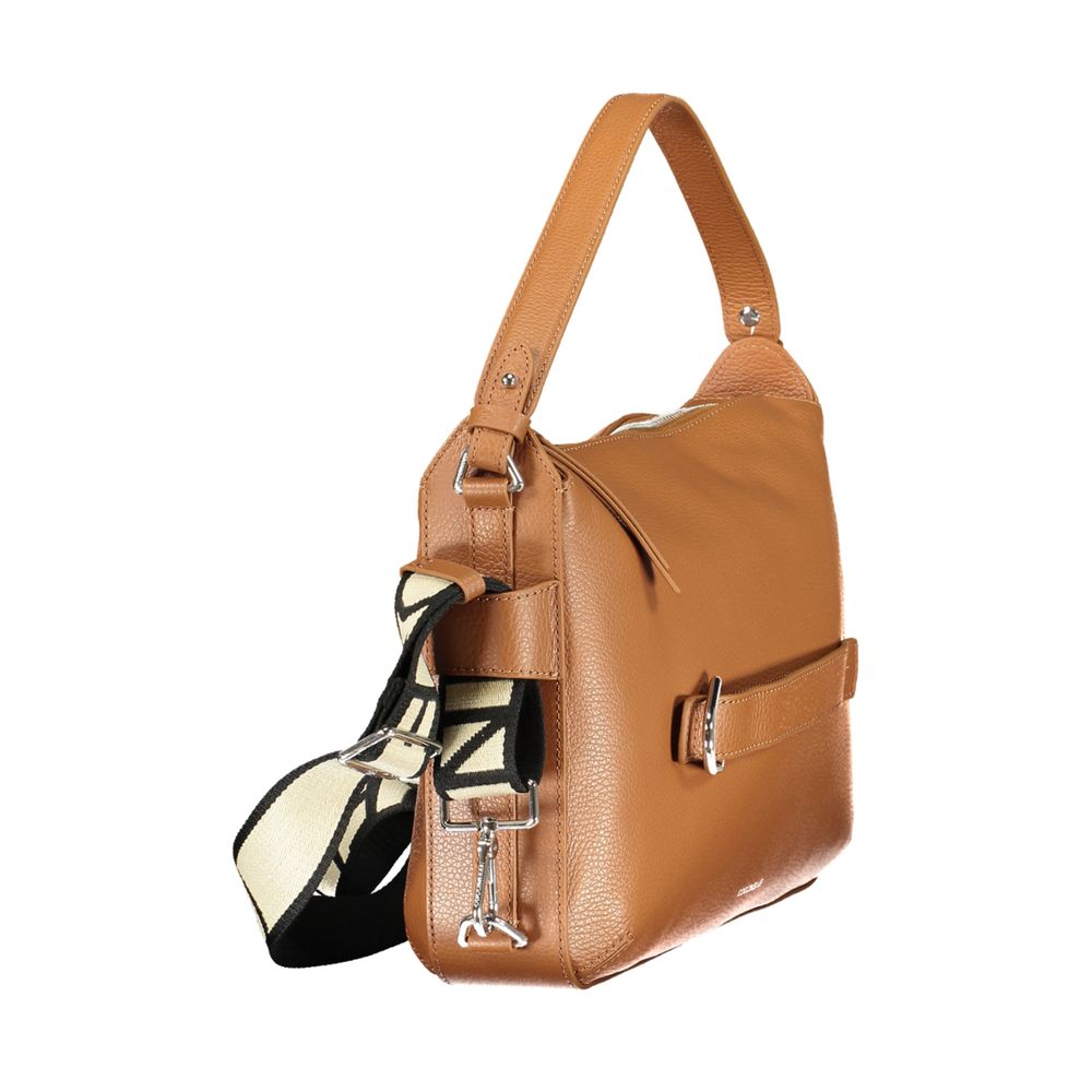 Bolsa Feminina Coccinelle Marrone de Couro