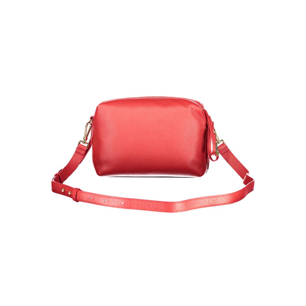 Bolsa Feminina de Couro Coccinelle Rosso