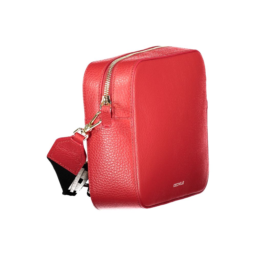 Bolsa Feminina Coccinelle Rosso de Couro