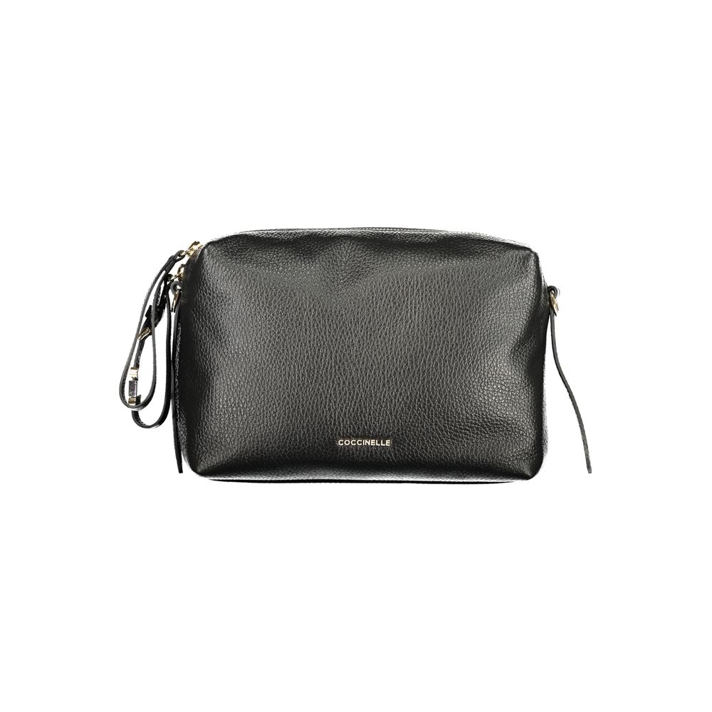 Bolsa Feminina Coccinelle Nero de Couro
