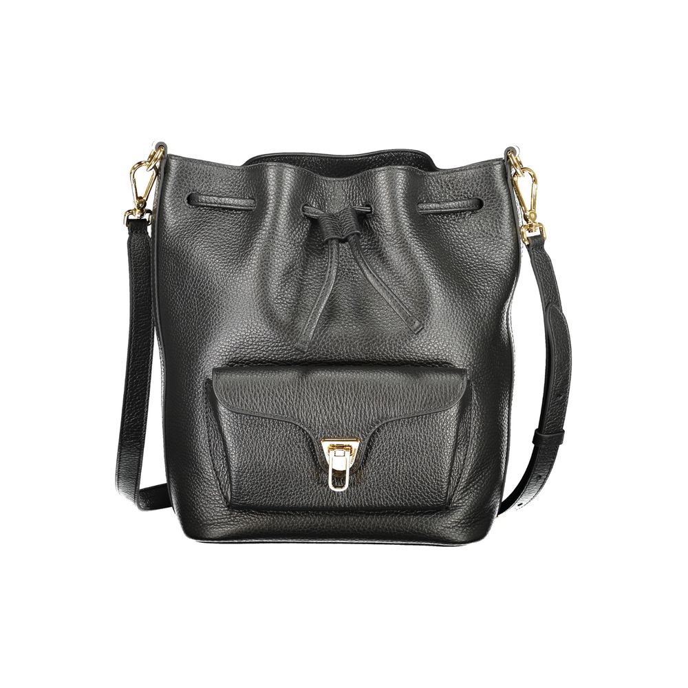Bolsa Feminina Coccinelle de Couro Preto