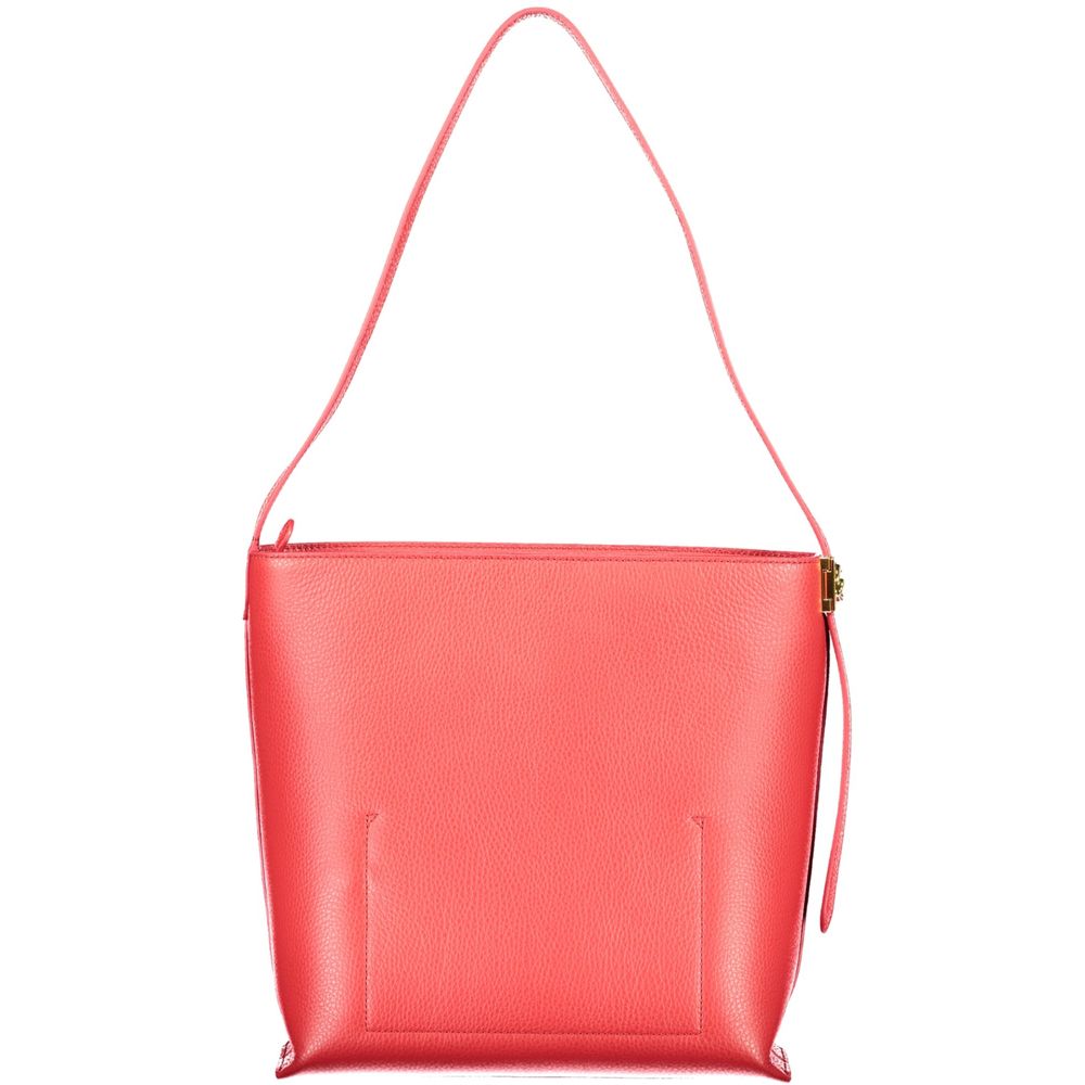 Bolsa de Couro Feminina Vermelha Coccinelle