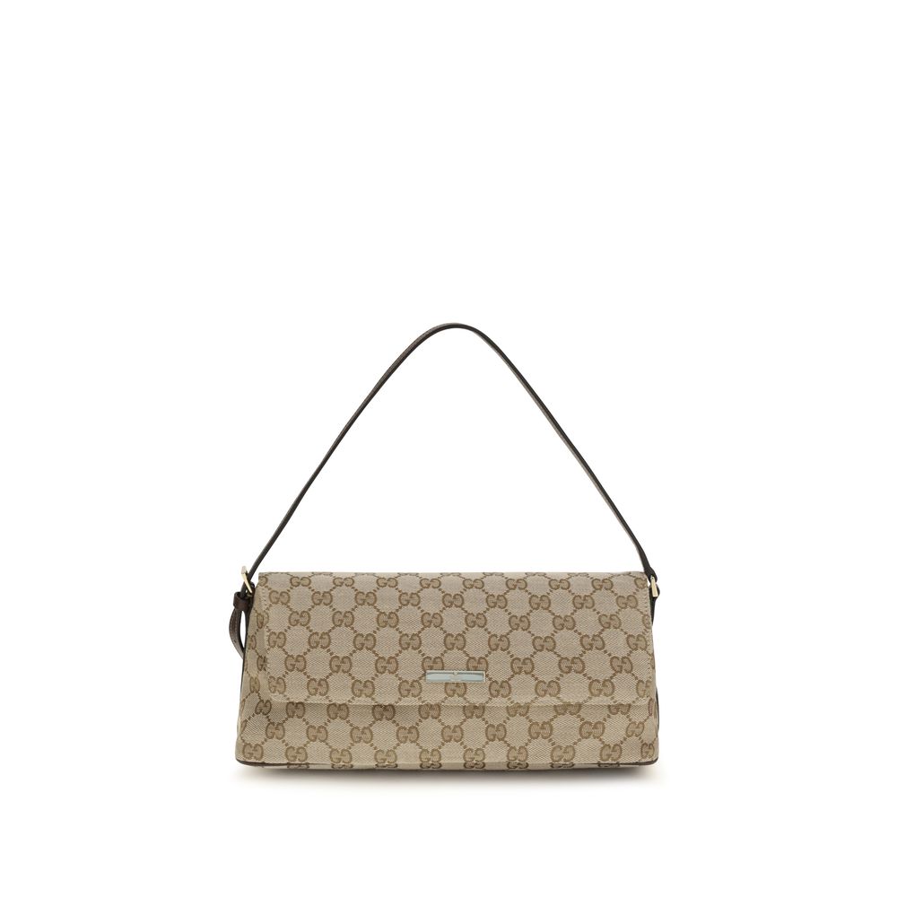 Bolsa de Mão Gucci Marrom de Poliéster