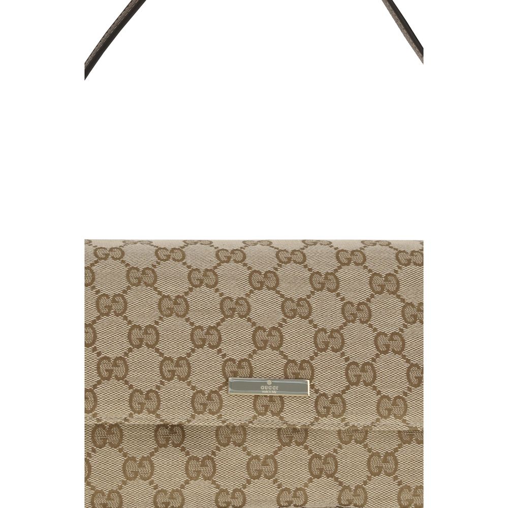 Bolsa de Mão Gucci Marrom de Poliéster