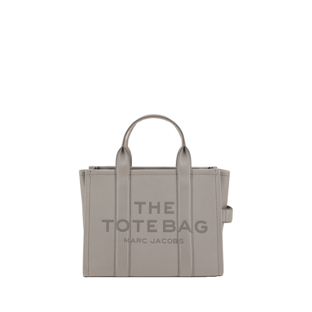 Bolsa Marc Jacobs Bos Taurus em Couro de Bezerro Cinza