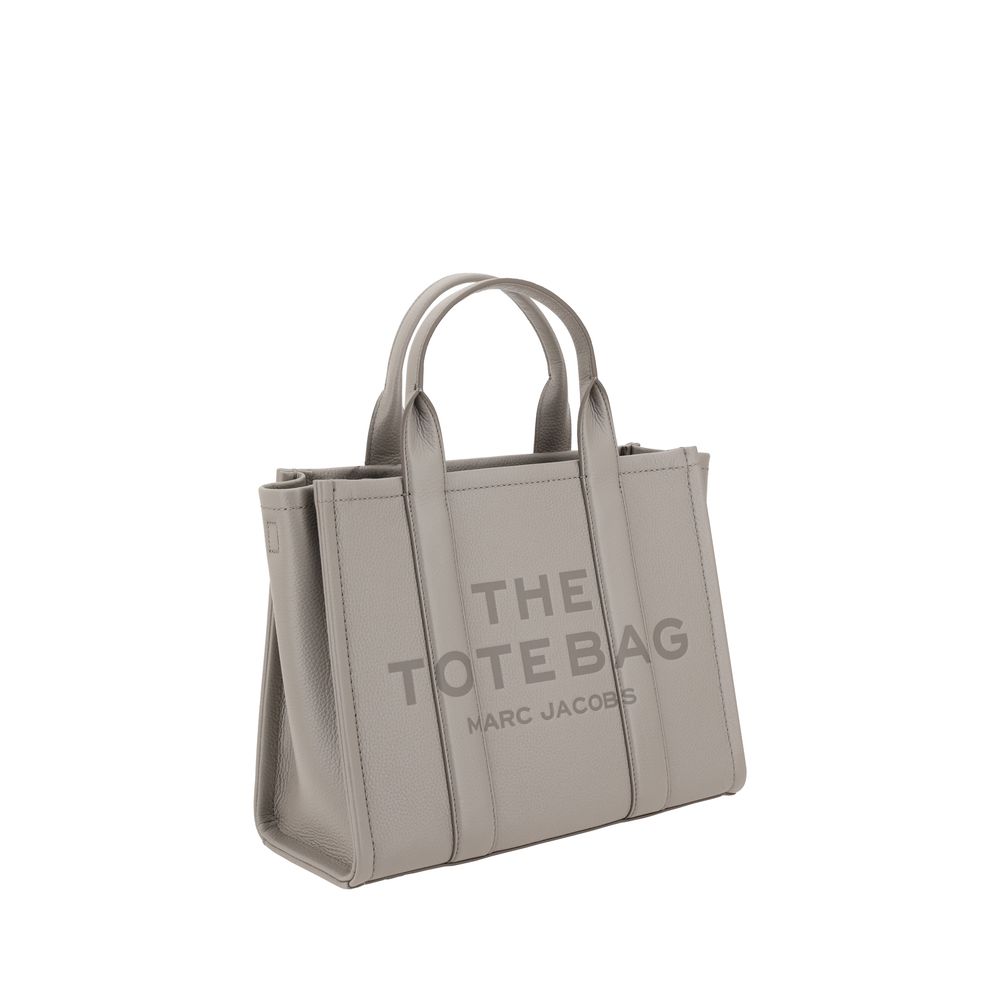 Bolsa Marc Jacobs Bos Taurus em Couro de Bezerro Cinza