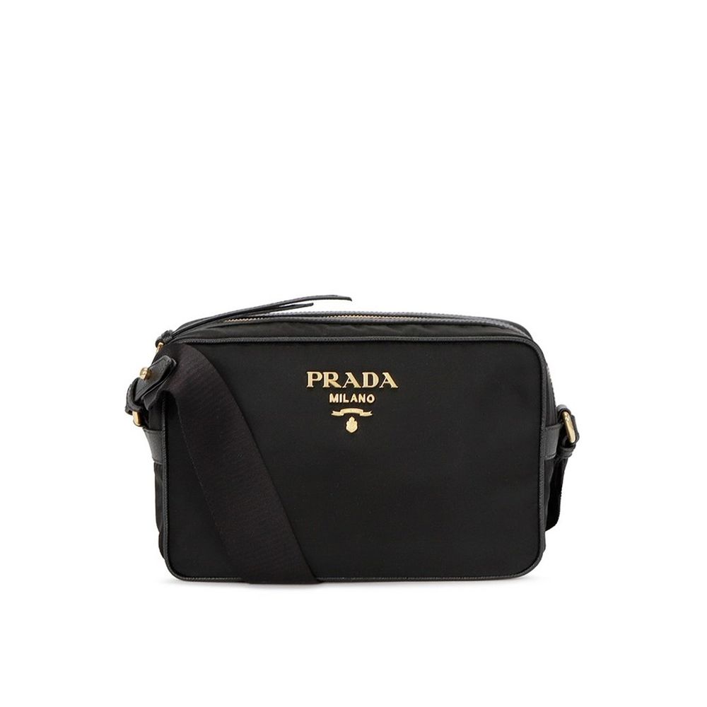 Prada Black Nylon Shoulder Bag