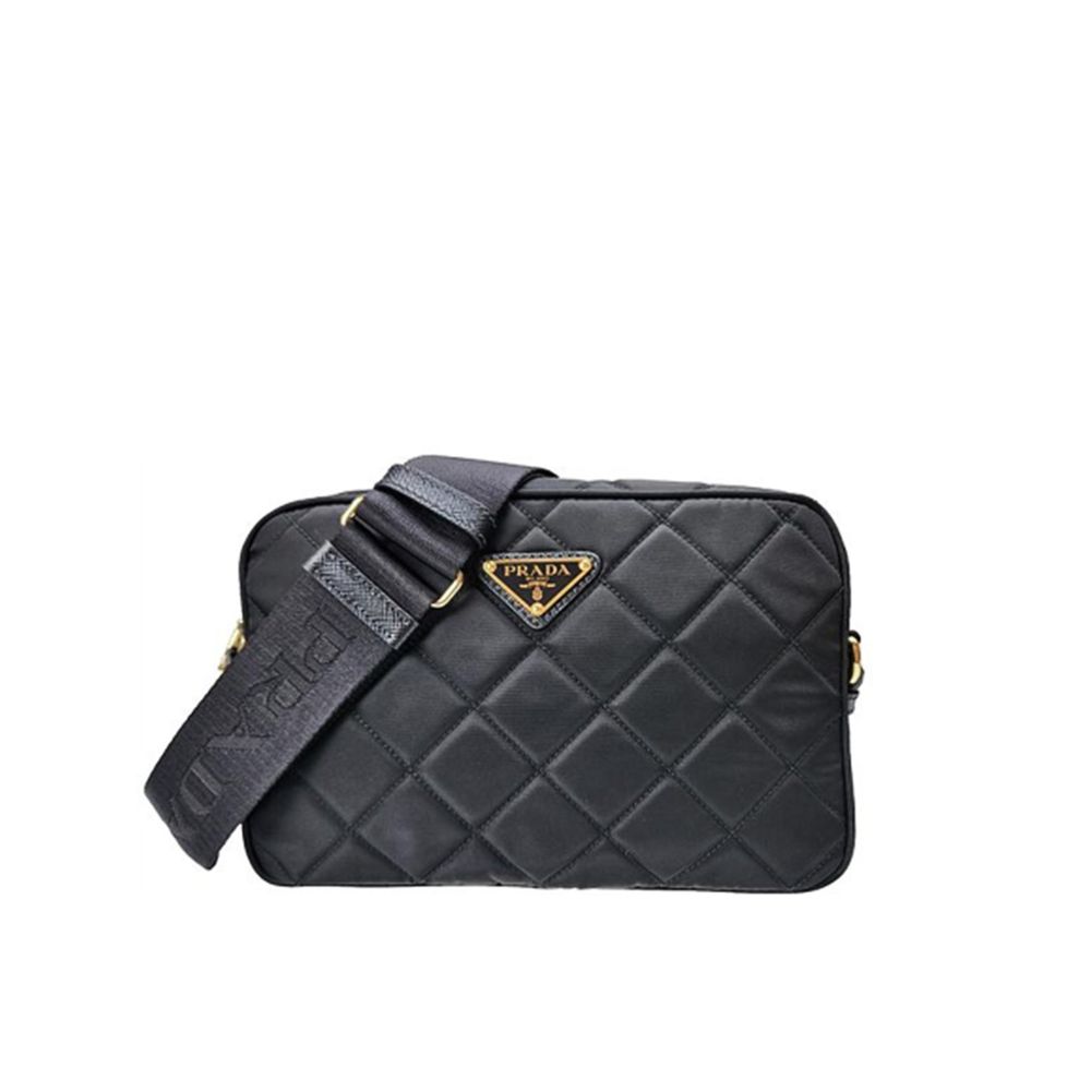 Bolsa de Ombro Prada Nylon Preta