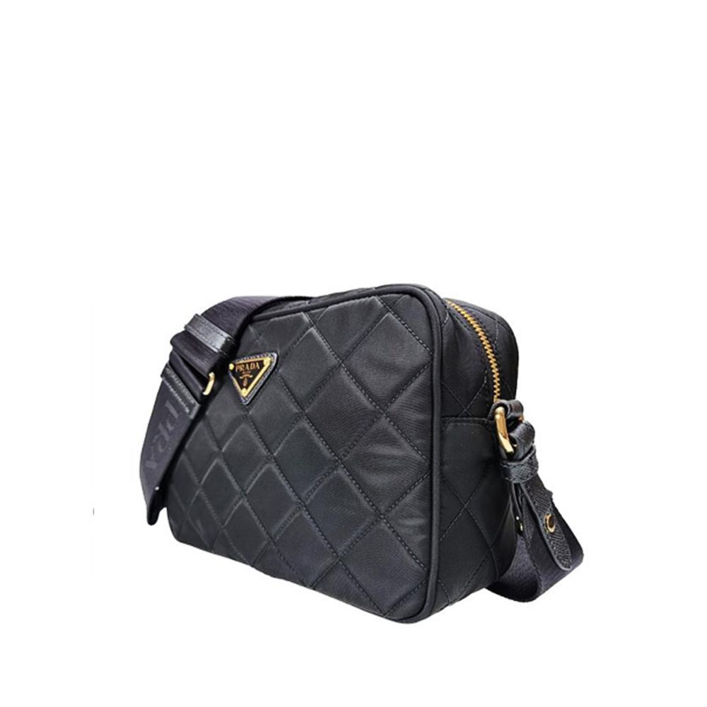 Bolsa de Ombro Prada Nylon Preta