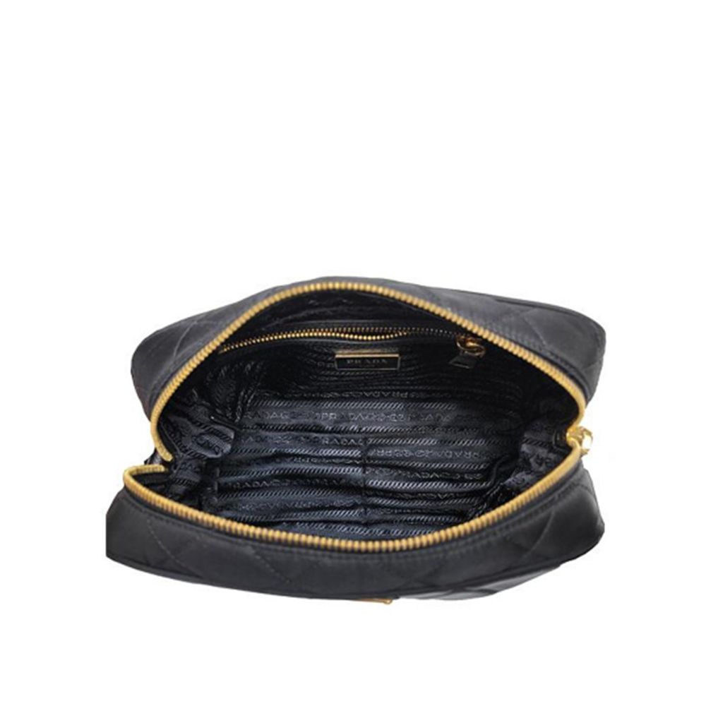 Bolsa de Ombro Prada Nylon Preta