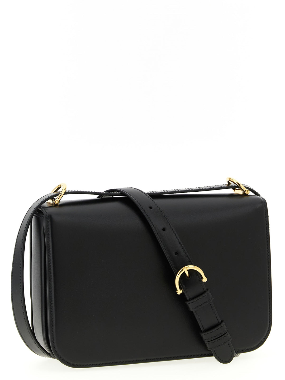 Bolsa de Ombro Gucci de Couro de Bezerro Preta