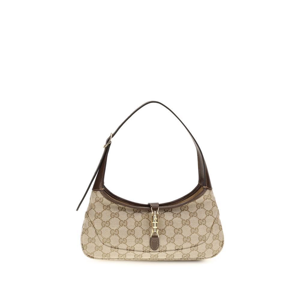 Bolsa de Mão Gucci de Tecido Bege