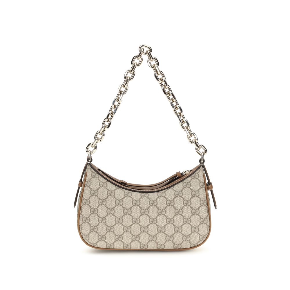 Bolsa de Tecido Bege Gucci