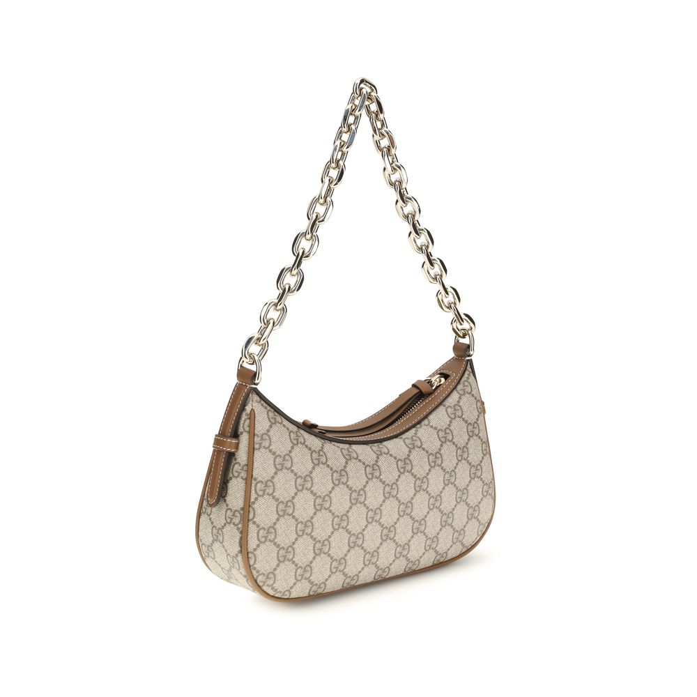 Bolsa de Tecido Bege Gucci