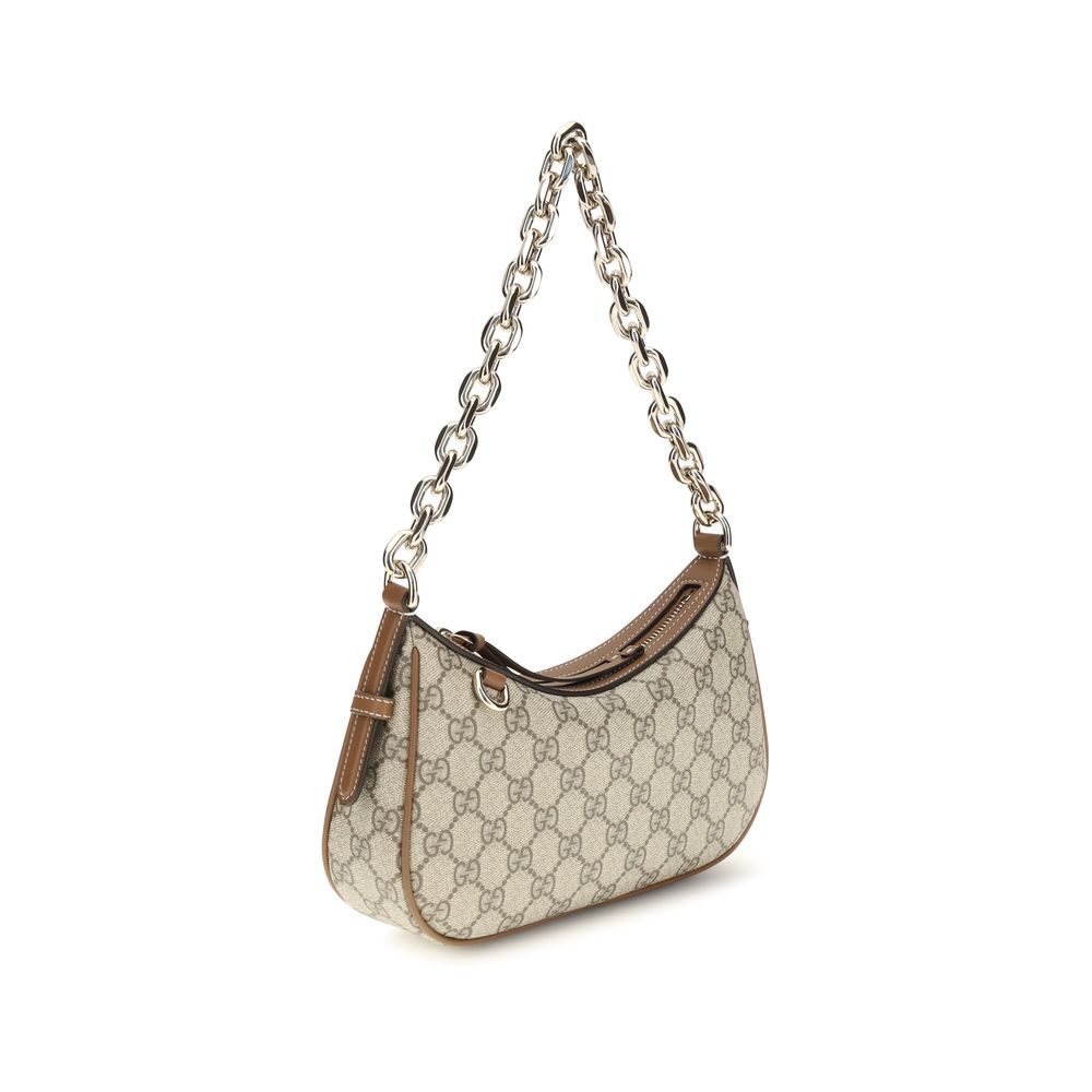 Bolsa de Tecido Bege Gucci