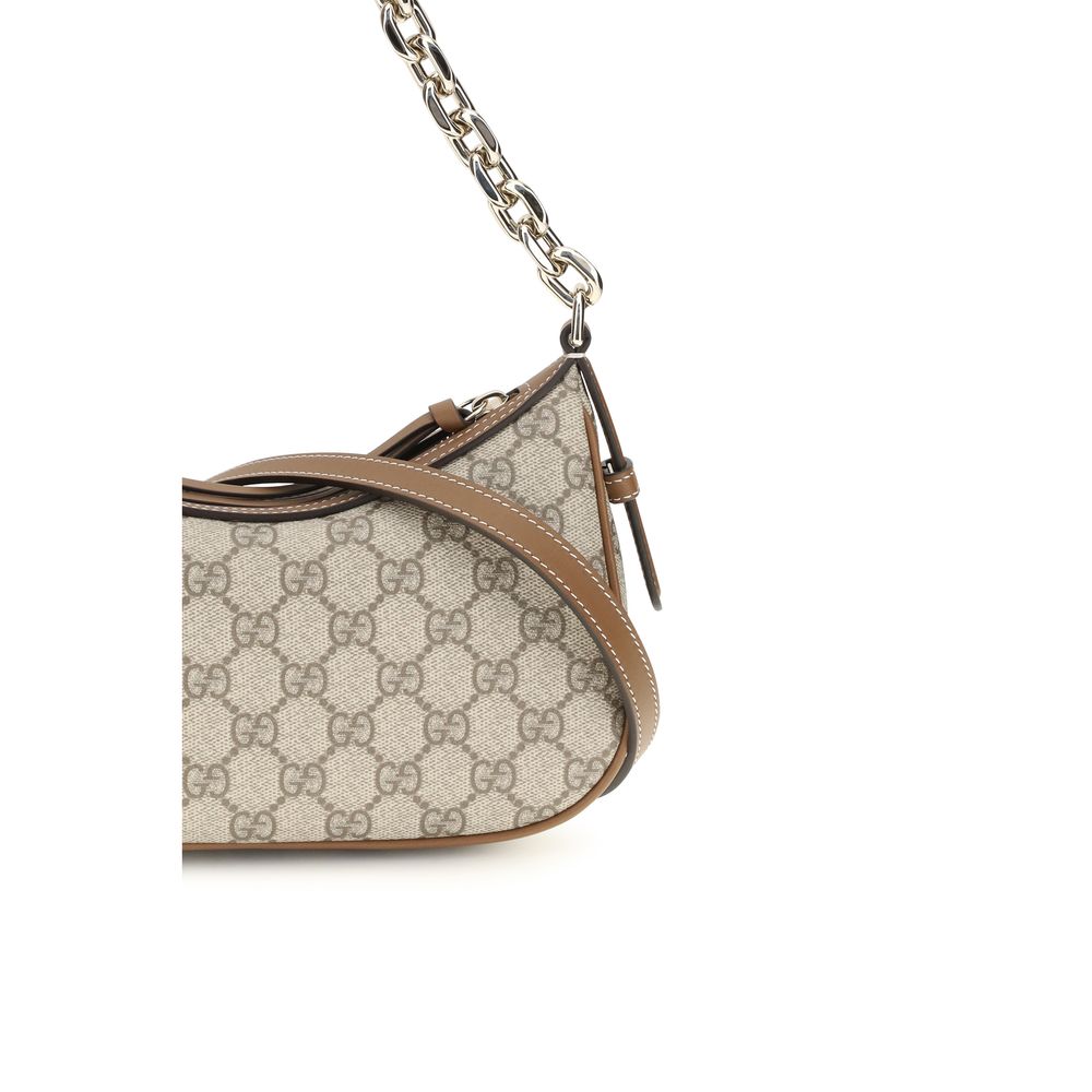 Bolsa de Tecido Bege Gucci