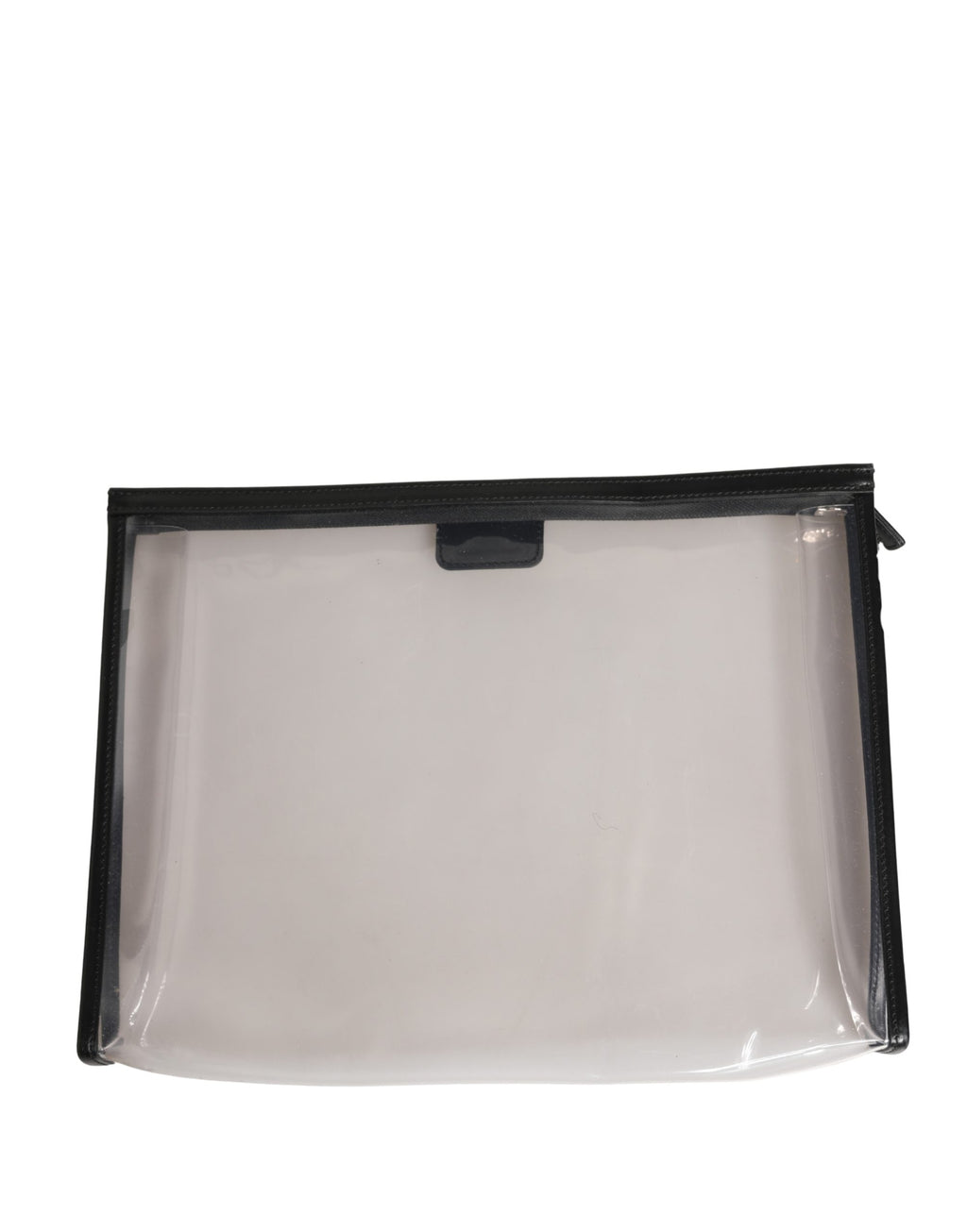 Bolsa de Mão Transparente PVC Dolce & Gabbana com Placa de Logo