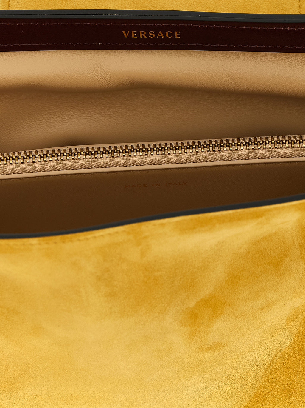 Versace Multicolor Calfskin Clutch Bag
