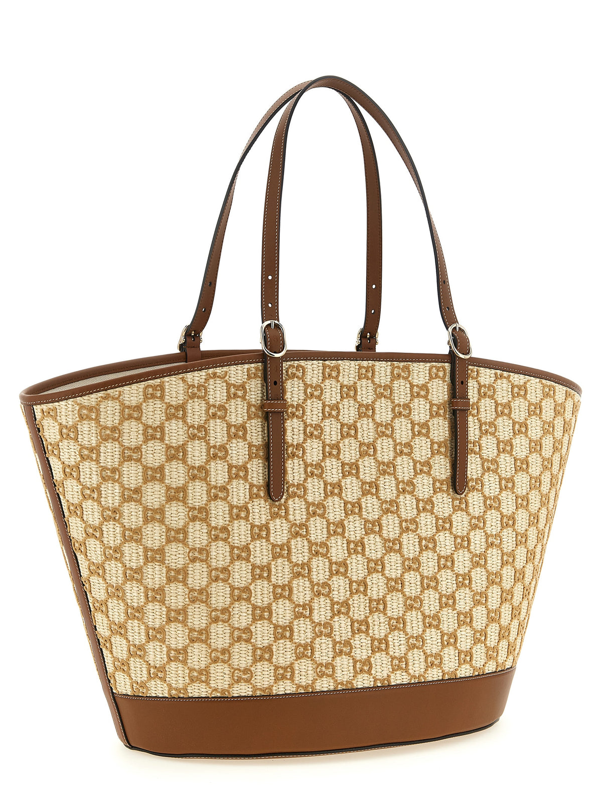 Bolsa Gucci Marrom de Algodão