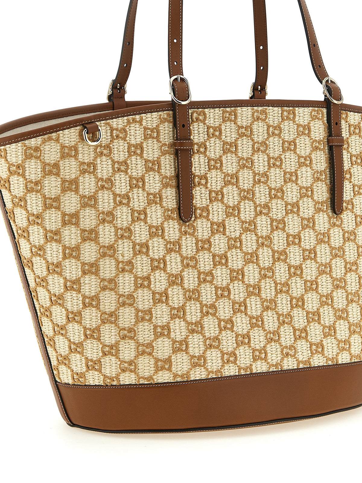 Bolsa Gucci Marrom de Algodão