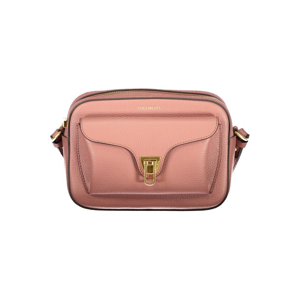 Bolsa Feminina Coccinelle Rosa de Couro