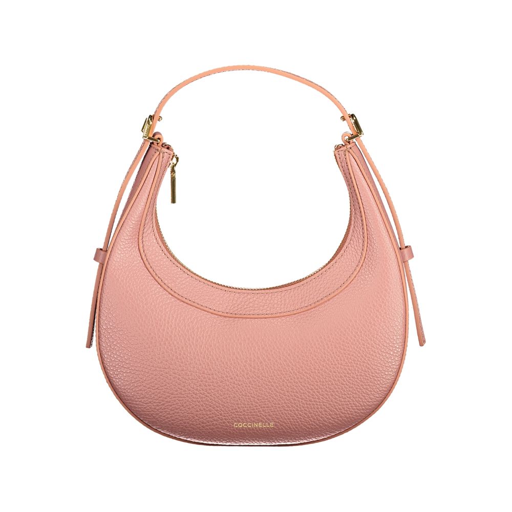Bolsa Feminina Coccinelle Rosa de Couro