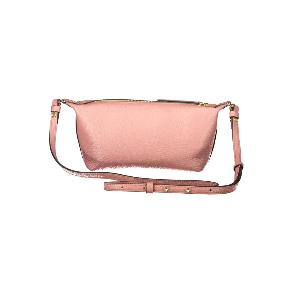 Bolsa Feminina Coccinelle Rosa de Couro