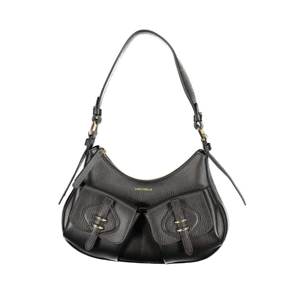 Bolsa Coccinelle de Couro Preto