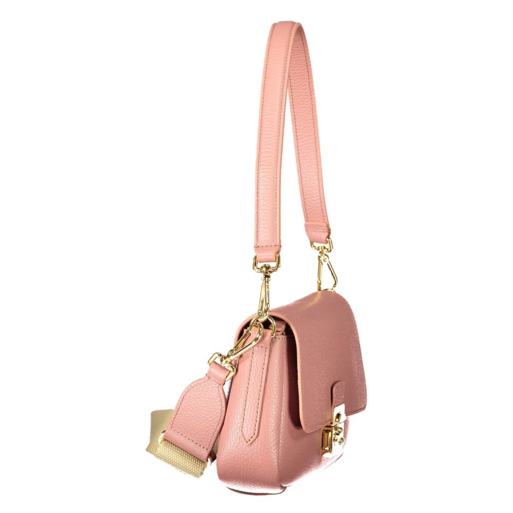 Bolsa Feminina Coccinelle Rosa de Couro