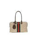Bolsa Gucci de Tecido Bege