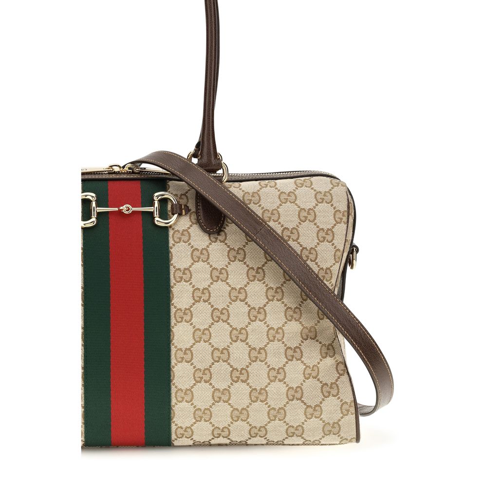 Bolsa Gucci de Tecido Bege