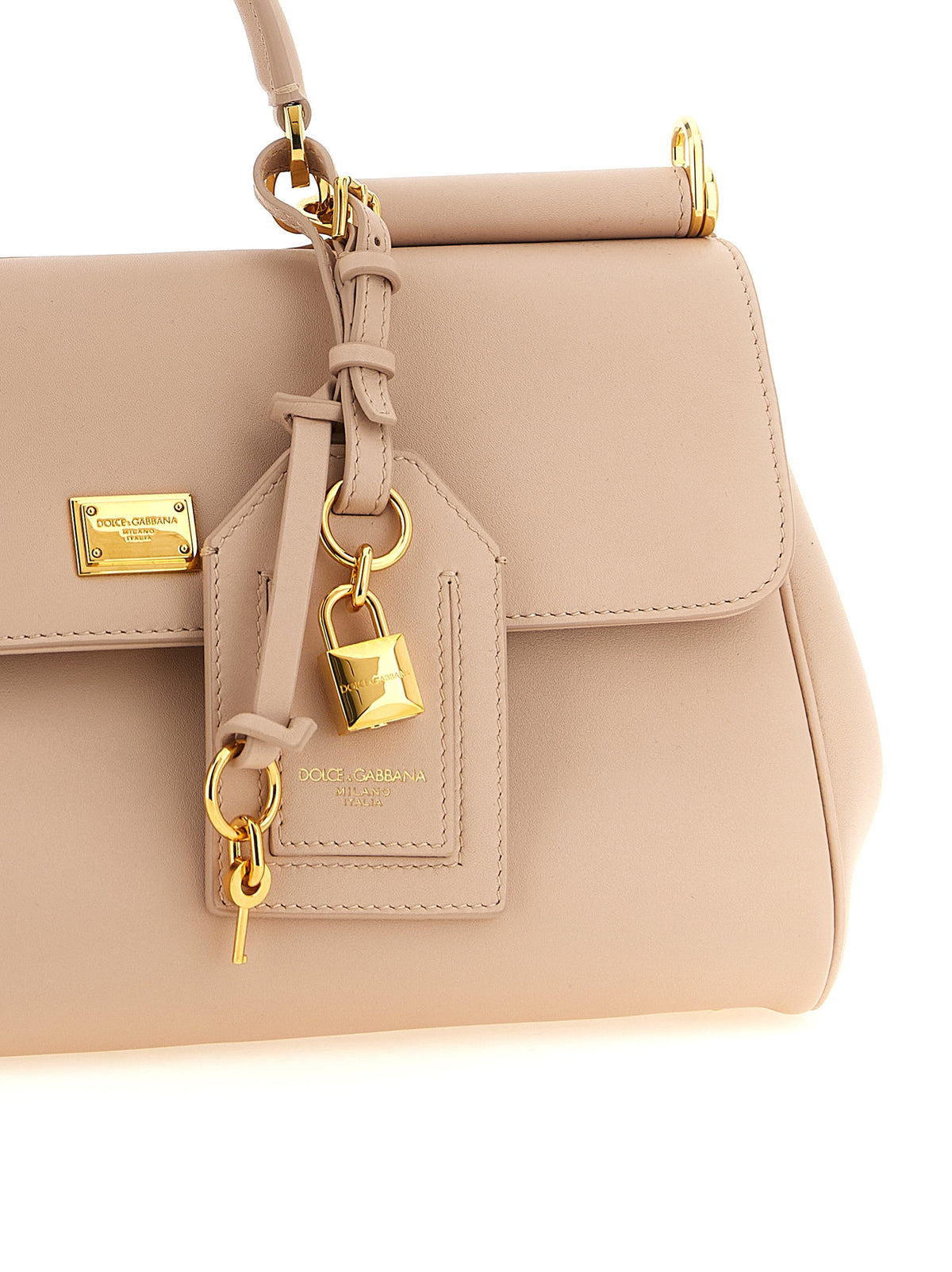 Bolsa de Couro Multicolorida Dolce & Gabbana