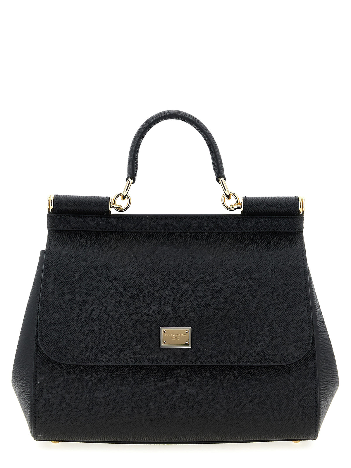 Bolsa Dolce & Gabbana de Couro de Vitelo Preto