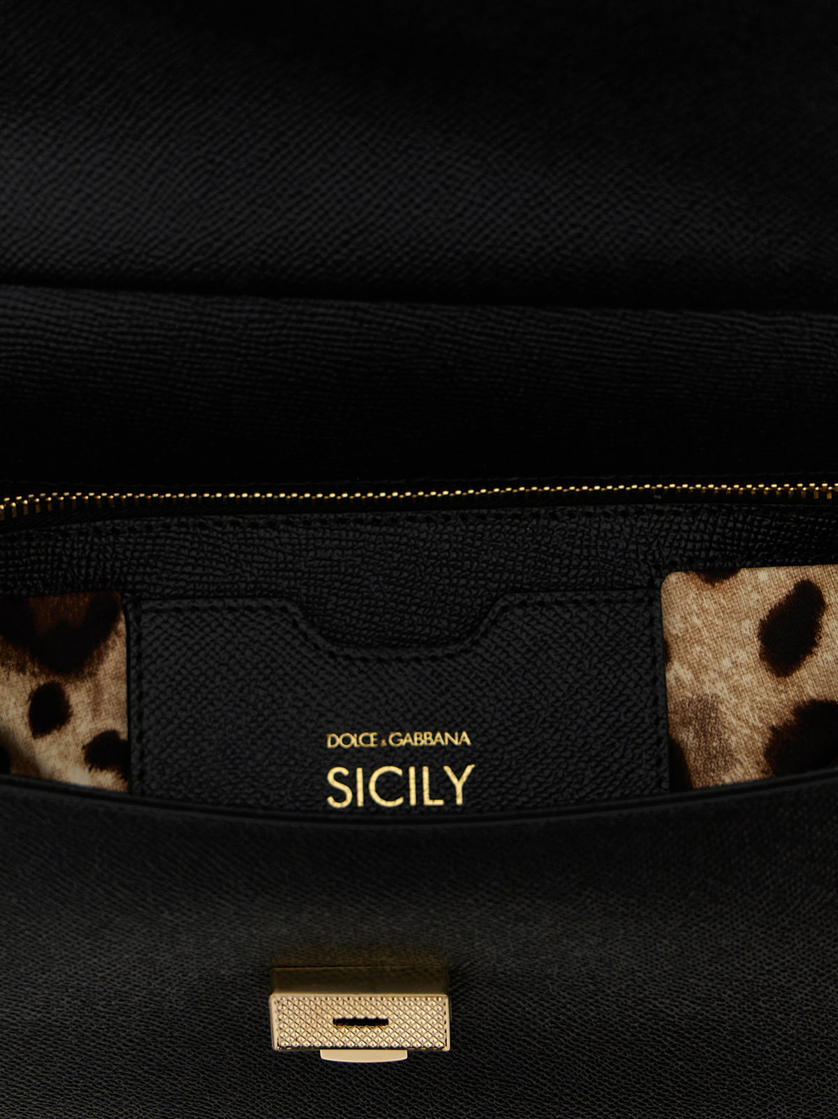 Bolsa Dolce & Gabbana de Couro de Vitelo Preto