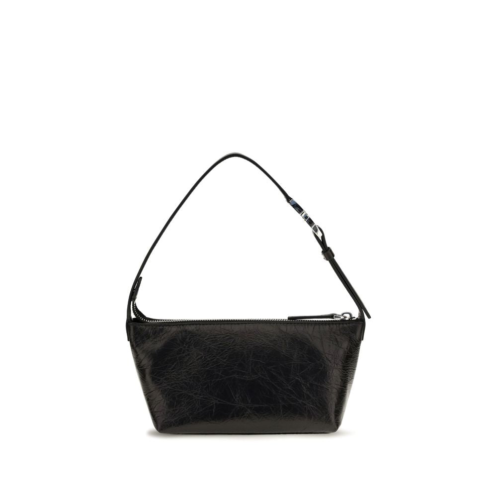 Bolsa Clutch Fendi Preta em Couro de Bezerro Bos Taurus